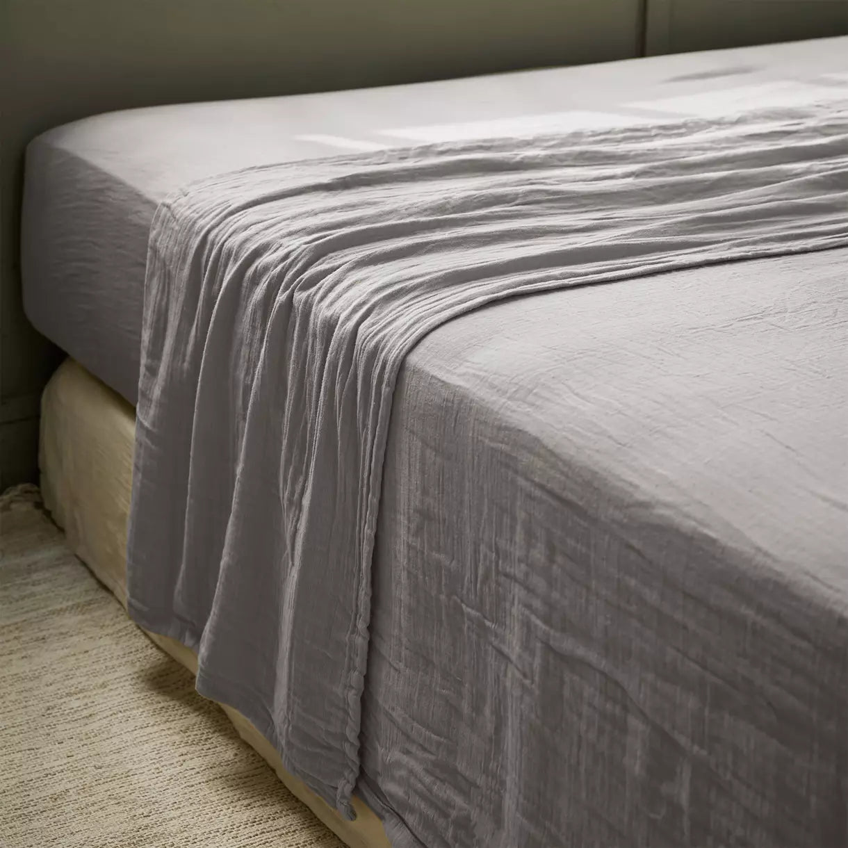 Drap Plat Gaïa Double Gaze de Coton - L'Effet Papillon