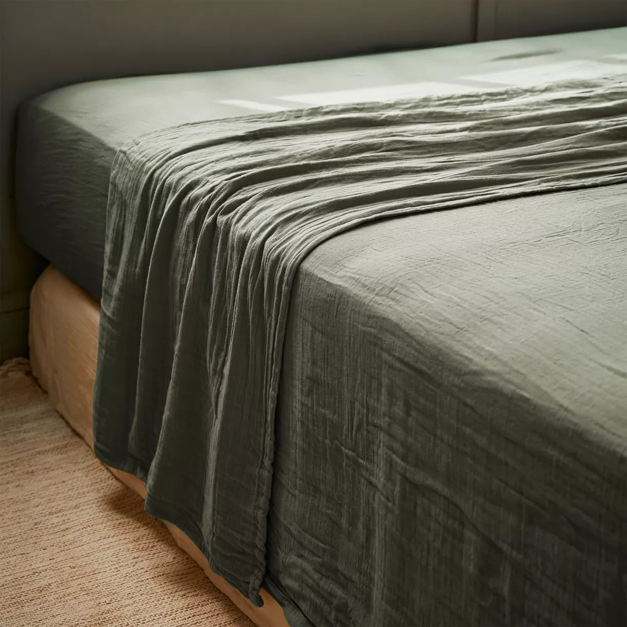 Drap Plat Gaïa Double Gaze de Coton - L'Effet Papillon