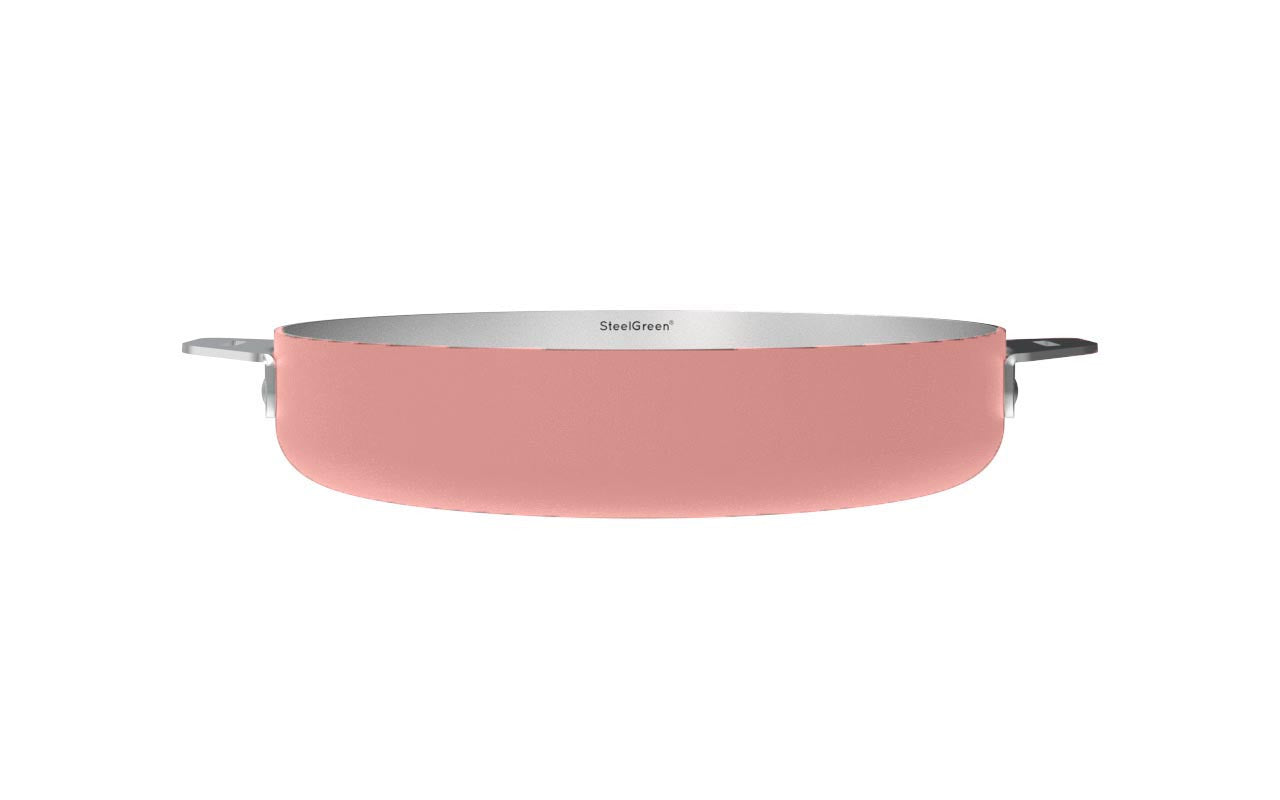 Merveilleuse Poêle en Inox sans Nickel Colorée 24 cm - Cookut