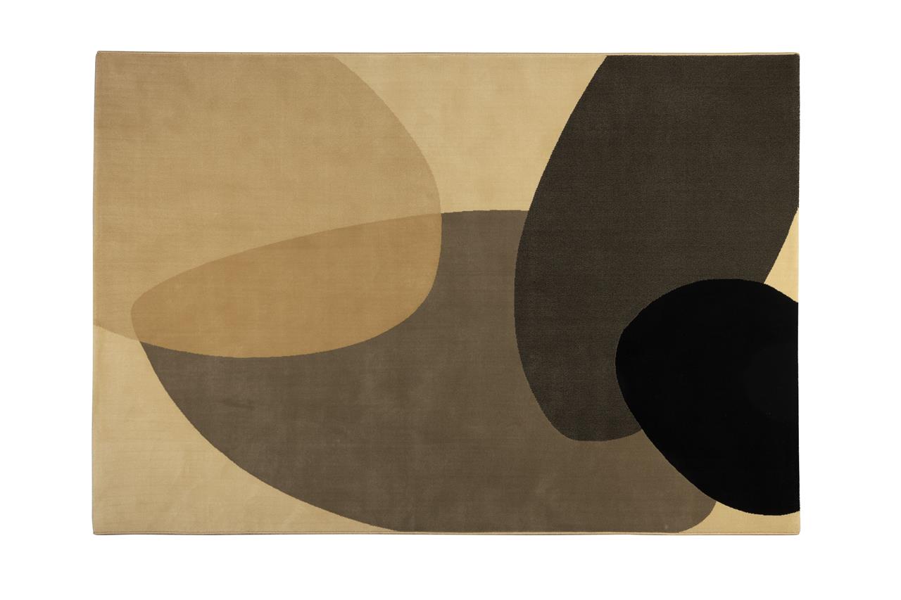 Tapis Spots en Jute 160x230 - White Label Living