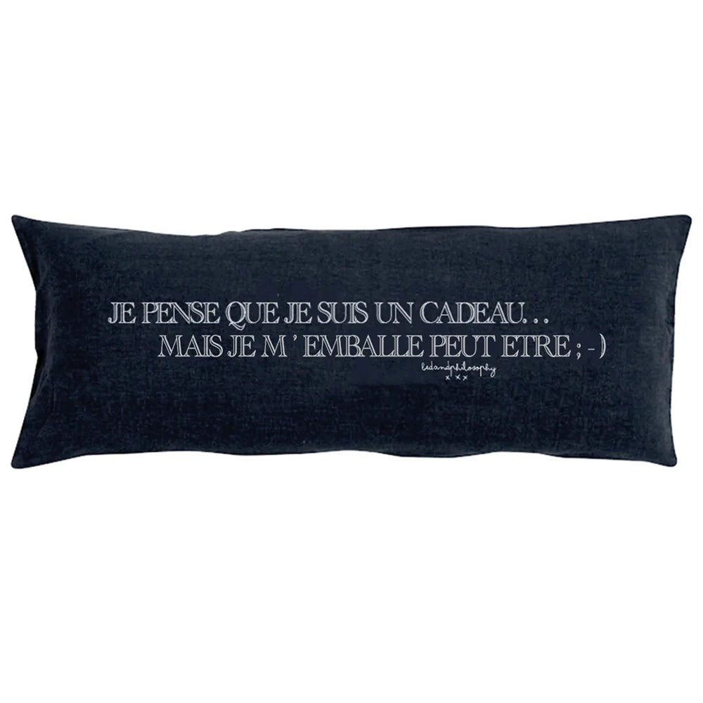 Coussin à Message Cadeau - Bedandphilosophy