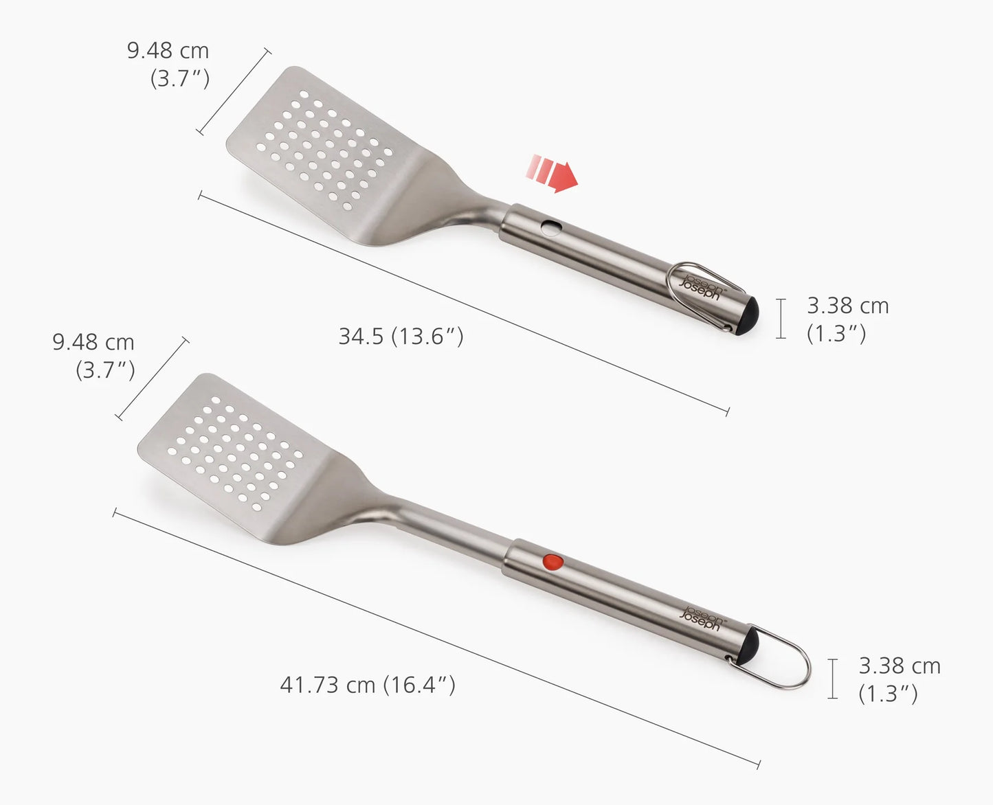 Set Pince & Spatule Pour BBQ Rétractable - Joseph Joseph