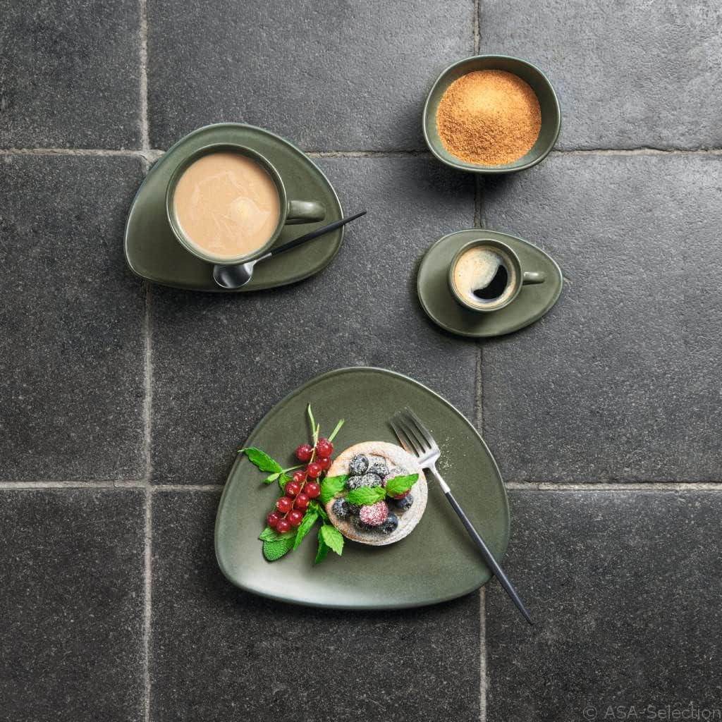 Set de 2 Assiettes Cuba en Grès -Asa