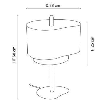 Lampe de Table Pebble - Market Set
