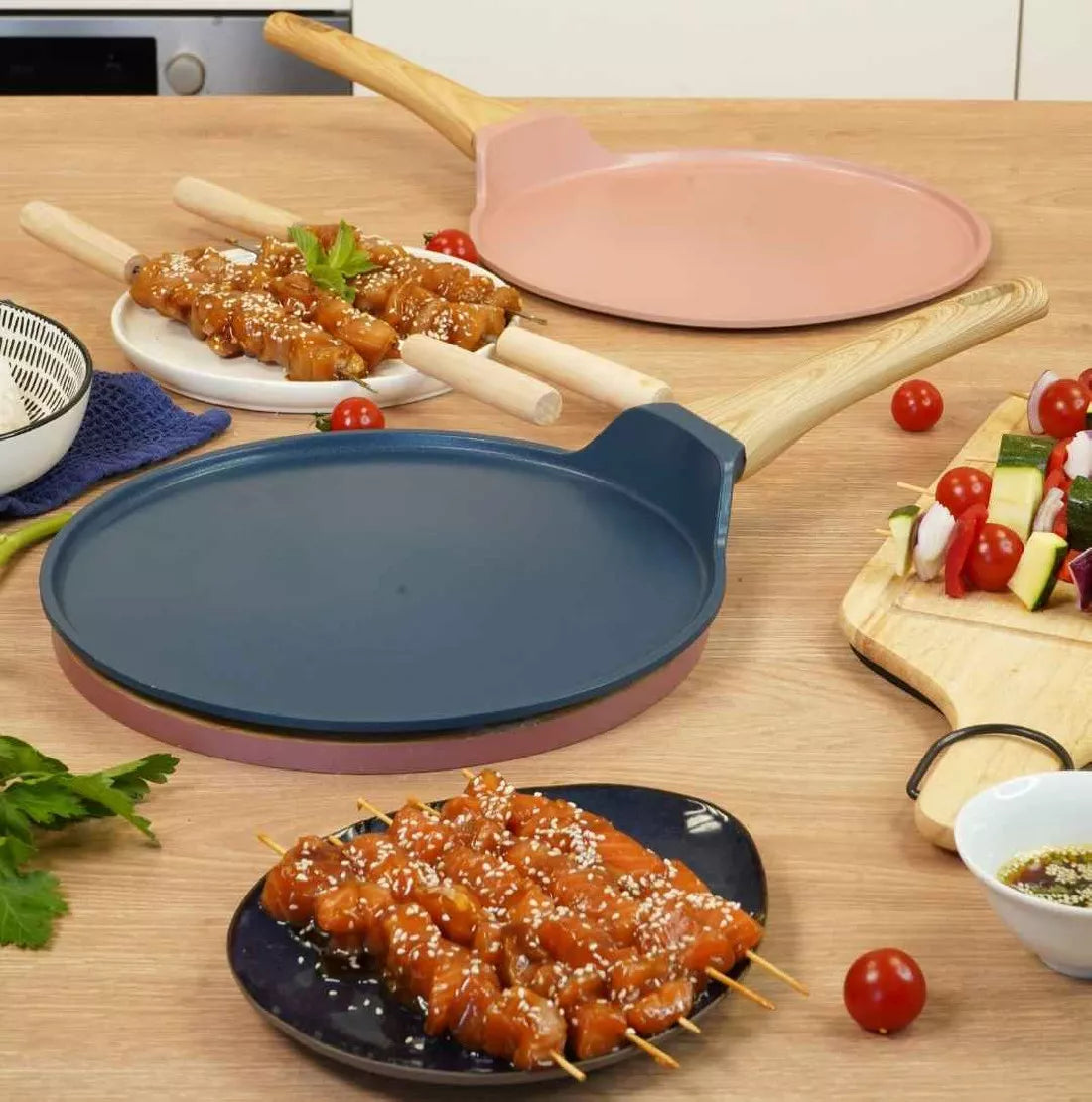 L'incroyable poêle Plancha Crêpière 28cm/26cm - Cookut