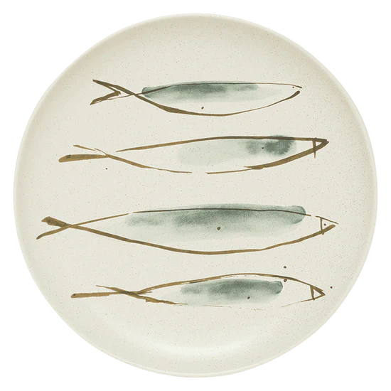 Assiette de Présentation Céramique Ogawa Fishes - Urban Nature Culture