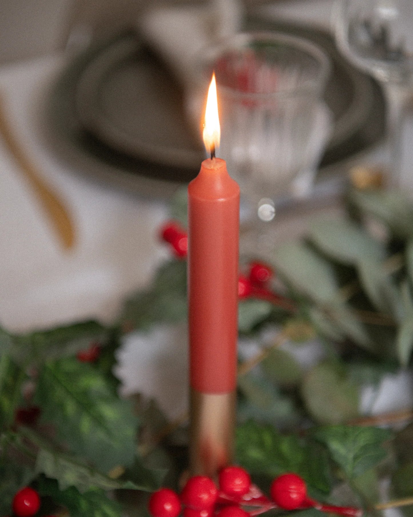 Bougie Chandelle Bicolore Pillier Droite - My Jolie Candle