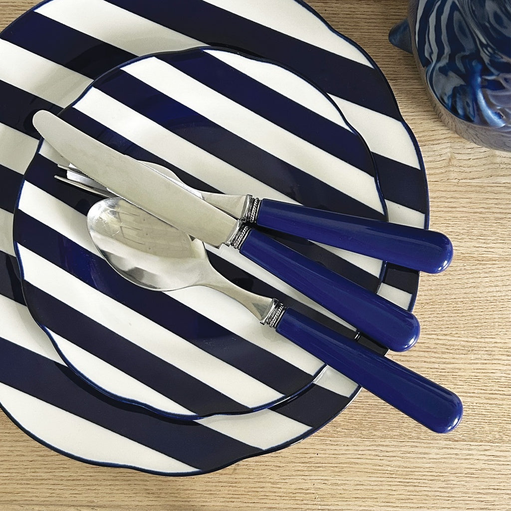 Set de 4 Assiettes à Dessert en Porcelaine Trattoria - Opjet