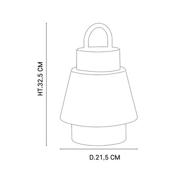 Lampe d'extérieur Singapour - Market Set
