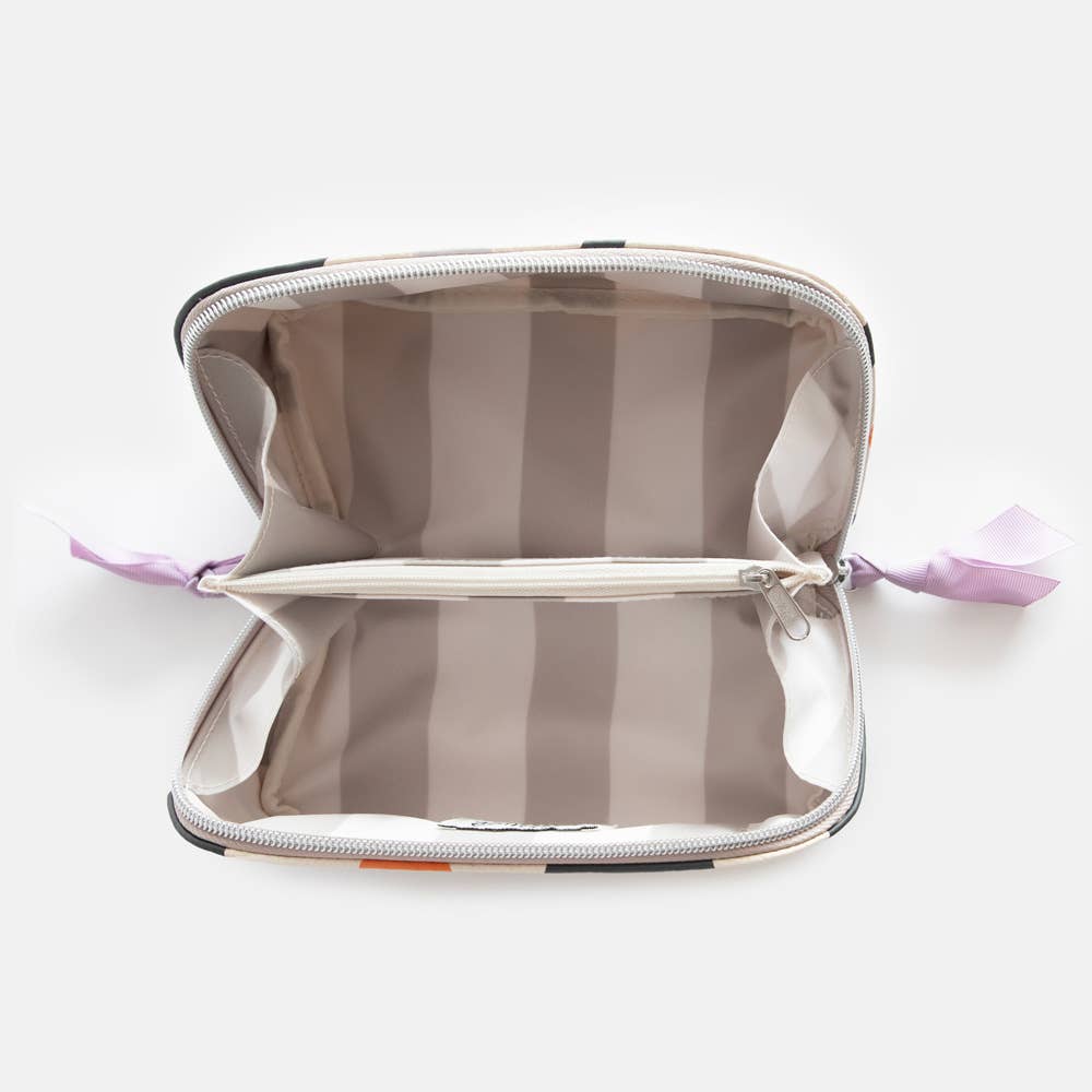 Trousse de Maquillage à Compartiments Fleurs - Caroline Gardner