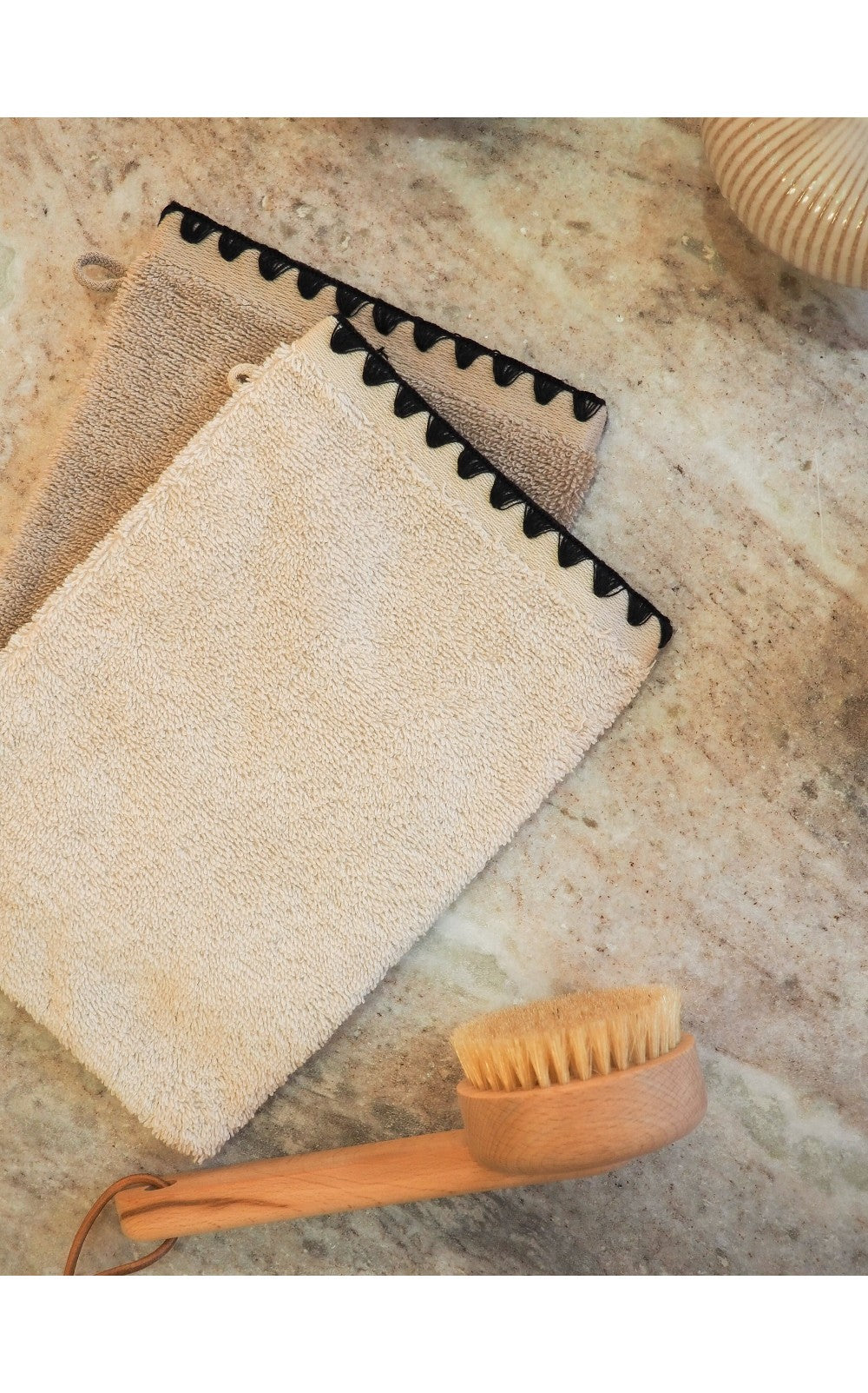 Serviette / Gant de Toilette Issey 100% Coton - Haomy