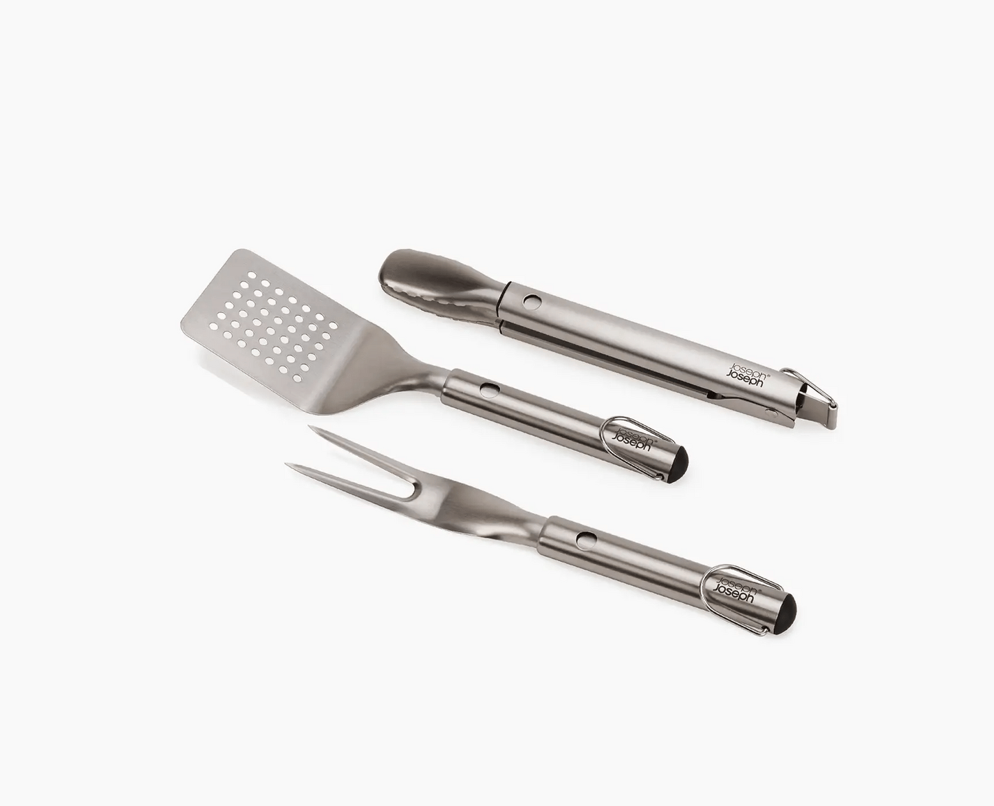 Set Spatule, Pince & Fourcette pour BBQ Rétractables - Joseph Joseph