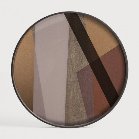 Plateau en Verre Organic Angles 61 CM - Ethnicraft