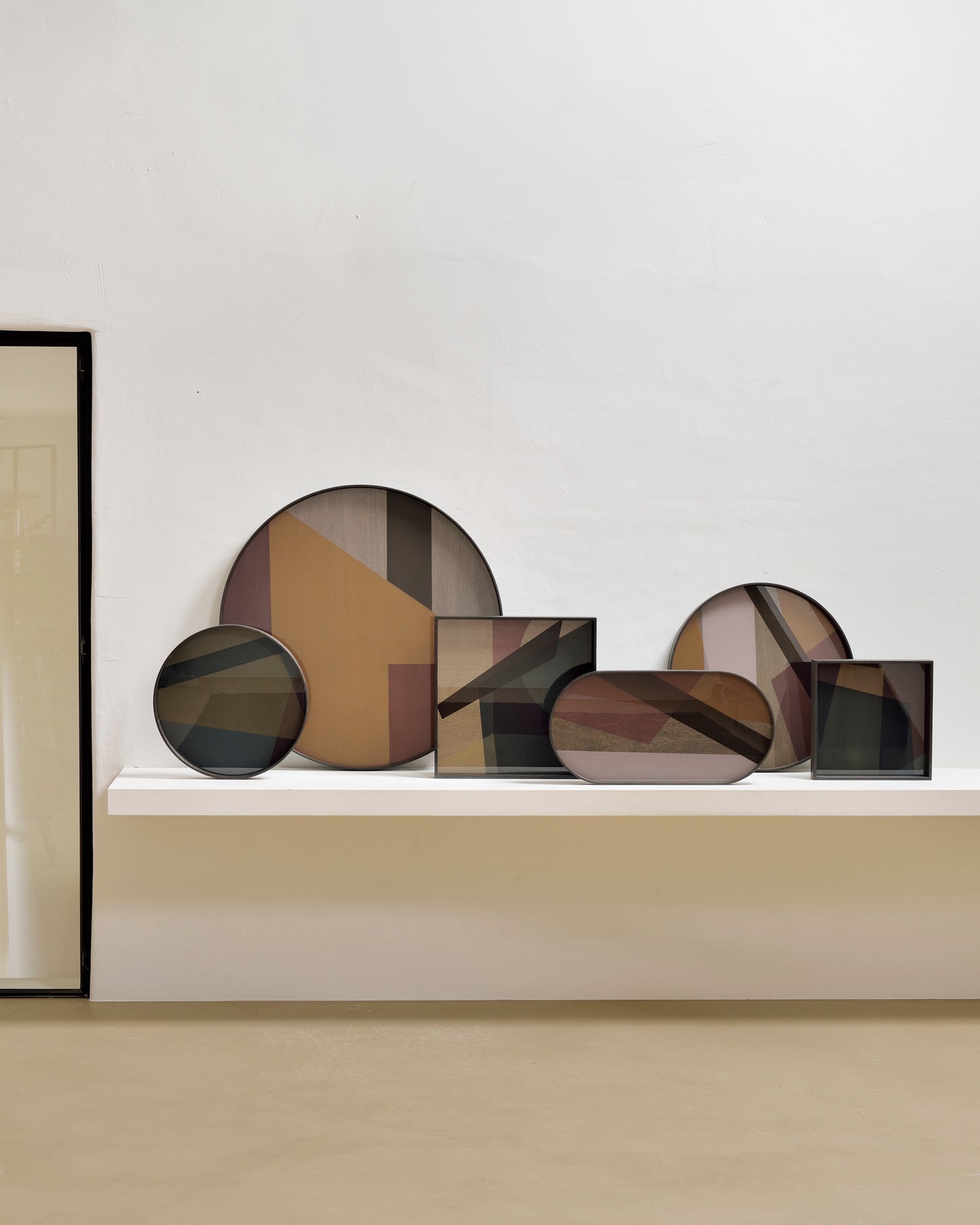 Plateau en Verre Organic Angles 61 CM - Ethnicraft