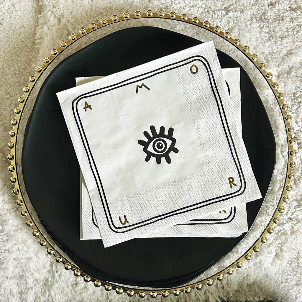 Set de 6 Dessous d'Assiette Perlé D.33 cm - Opjet