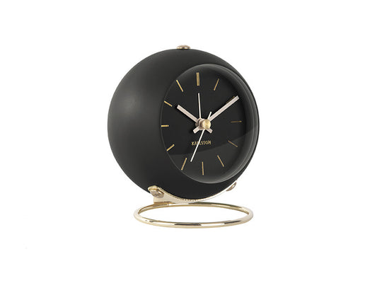 Réveil Alarme Globe D.9,5 cm - Present Time