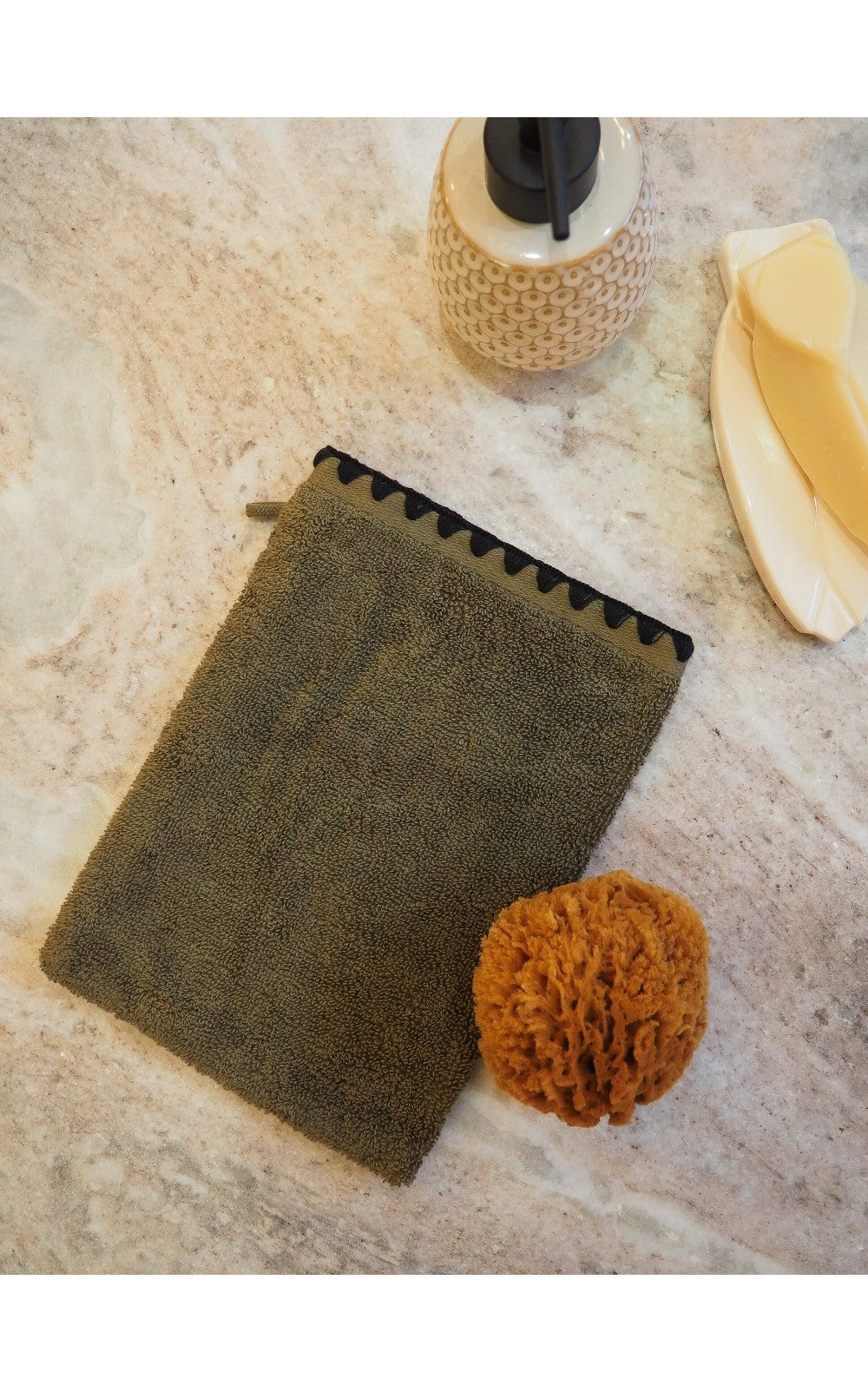 Serviette / Gant de Toilette Issey 100% Coton - Haomy