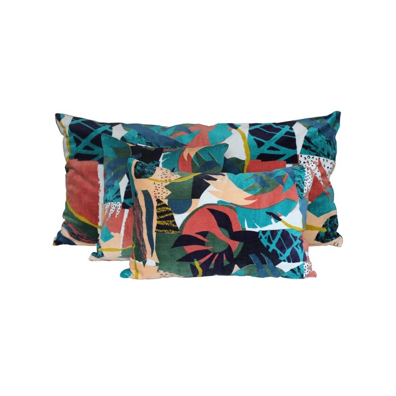 Housse de Coussin Papercut Kaki - Haomy