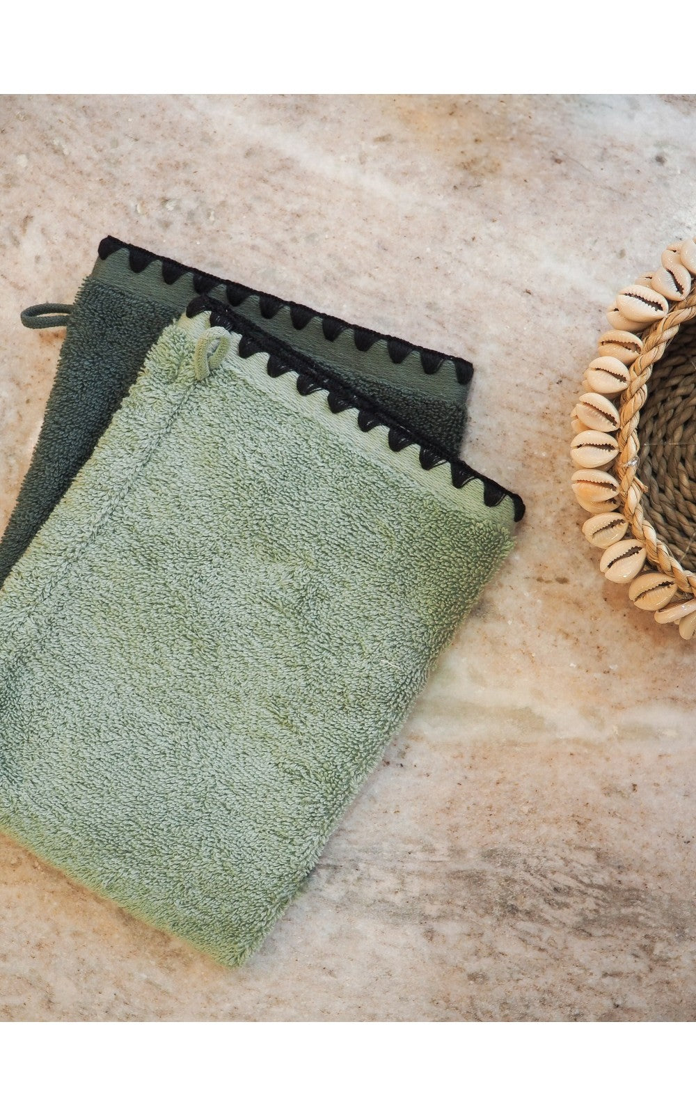 Serviette / Gant de Toilette Issey 100% Coton - Haomy