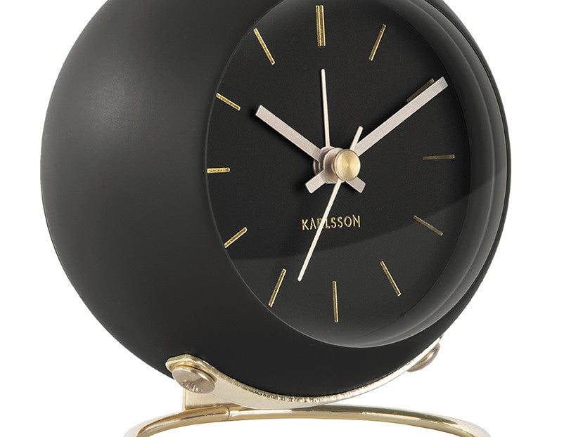 Réveil Alarme Globe D.9,5 cm - Present Time