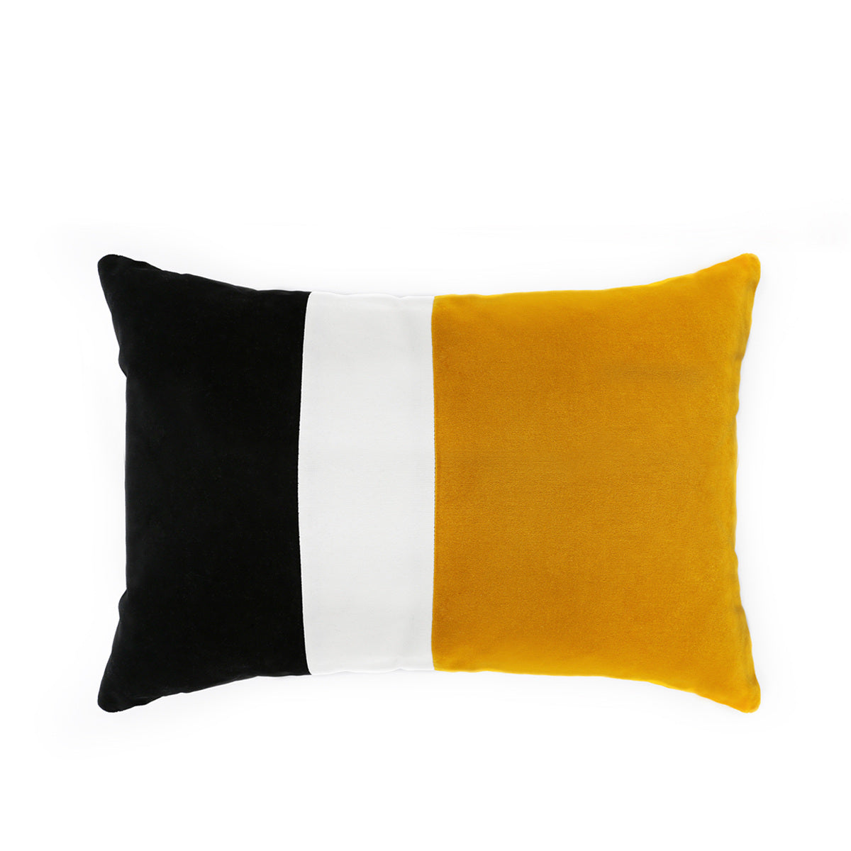 Coussin Sicilia Ocre ou Bleu Sarah - Maison Sarah Lavoine