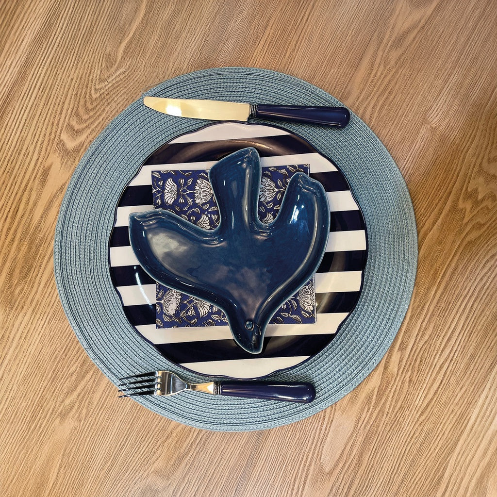 Set de 4 Assiettes à Dessert en Porcelaine Trattoria - Opjet