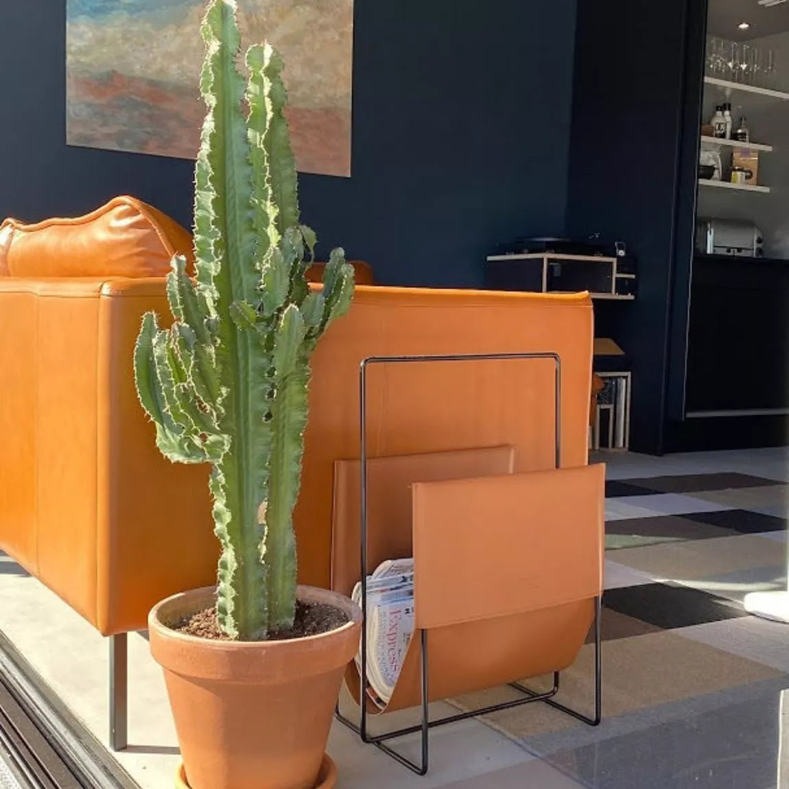 Porte-Revues Espoo en Cuir (Brun ou Noir) - Everyday Design