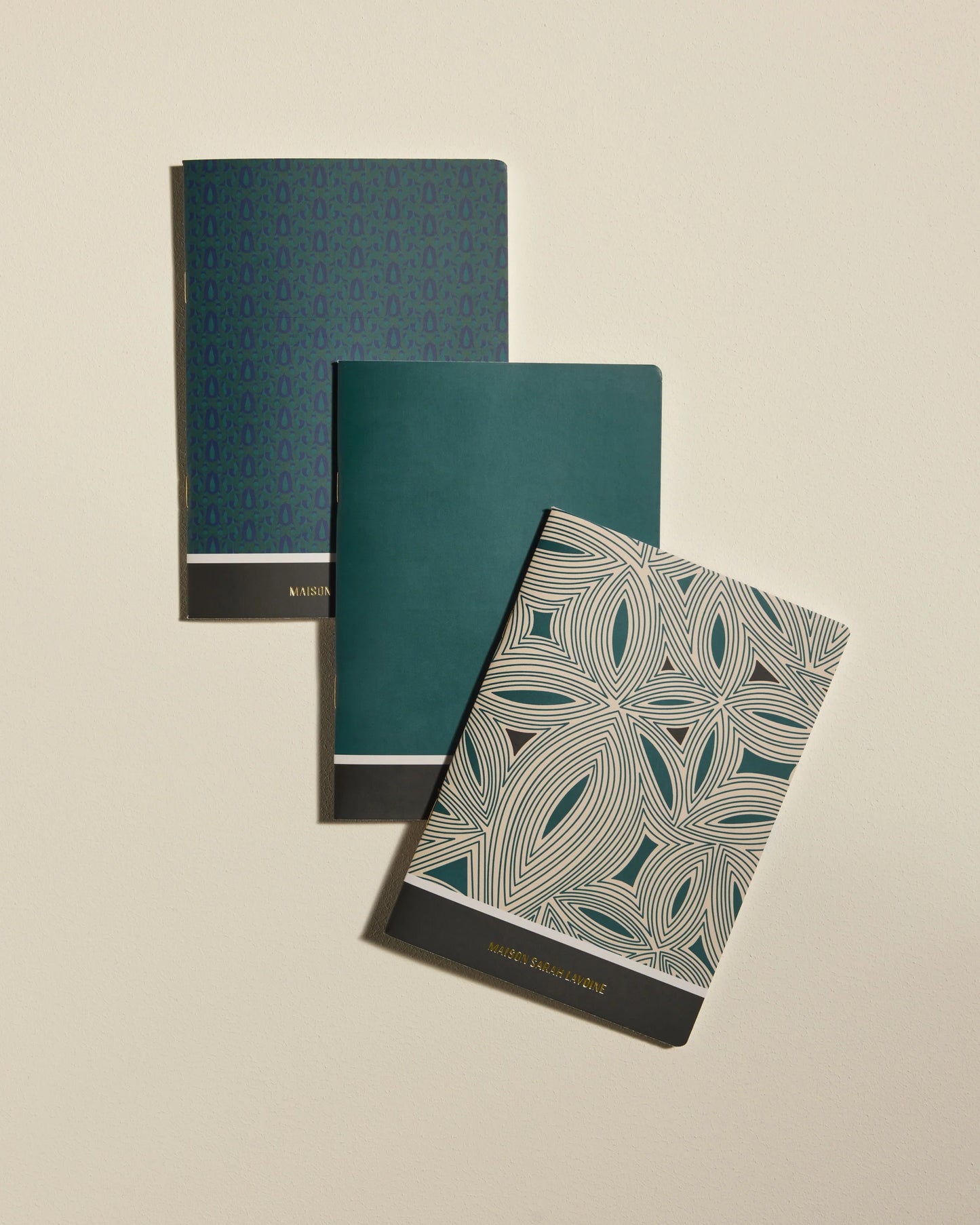 Lot de 3 Carnets Memento - Maison Sarah Lavoine
