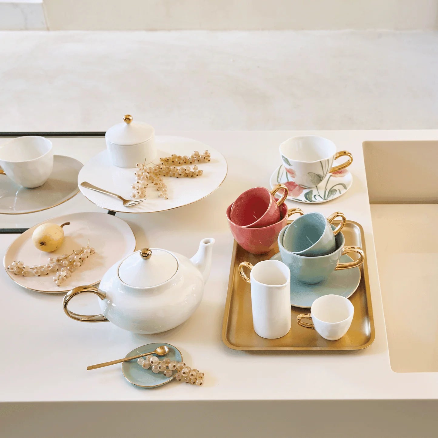 Set de 4 Assiettes à Dessert Good Morning - Urban Nature Culture