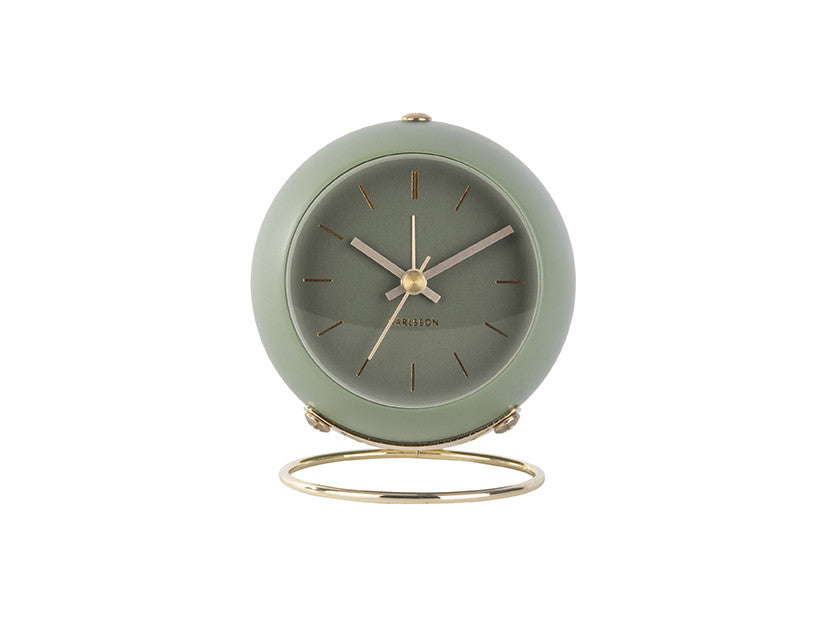 Réveil Alarme Globe D.9,5 cm - Present Time