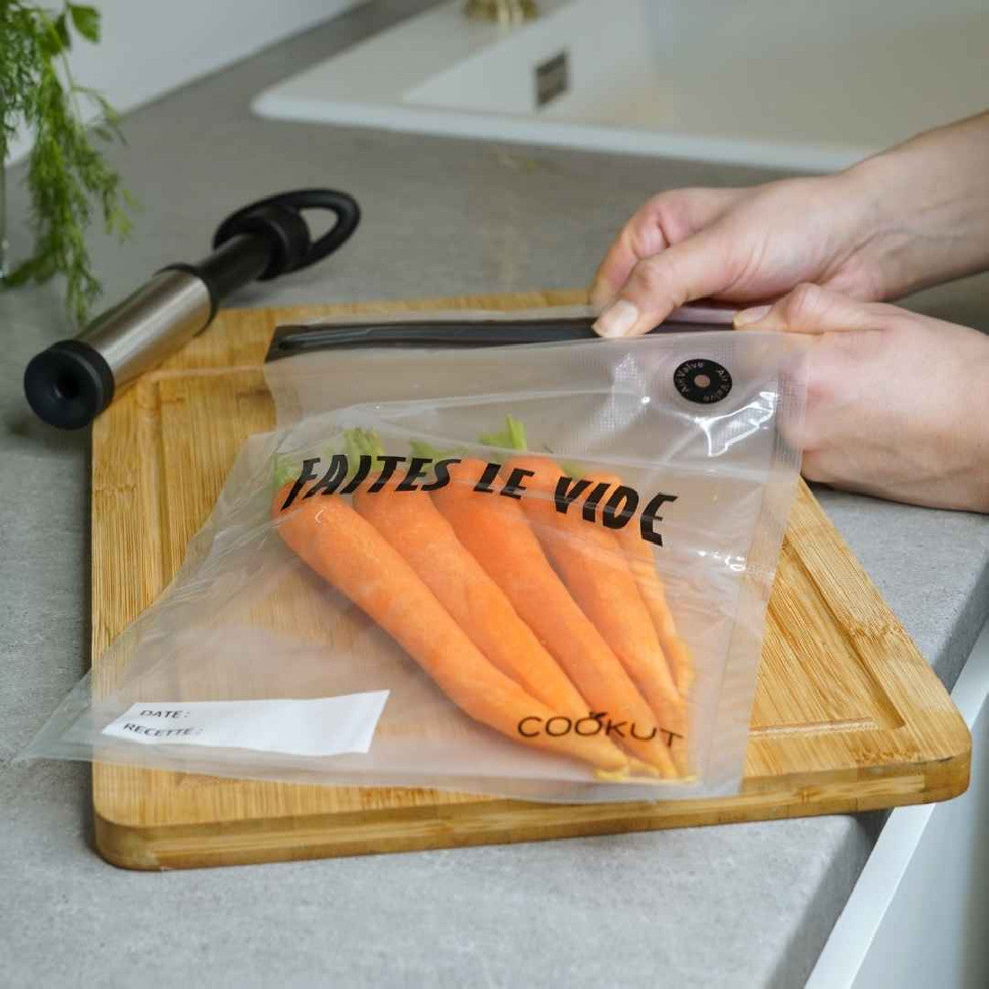 Kit de Cuisson Sous Vide Sans Machine - Cookut