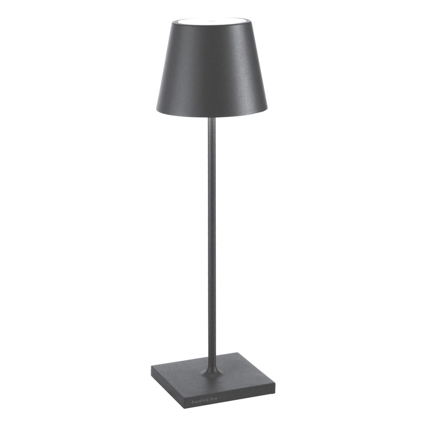 Lampe de Table Poldina Portative LED H.38 cm Intérieur/Extérieur - Zafferano