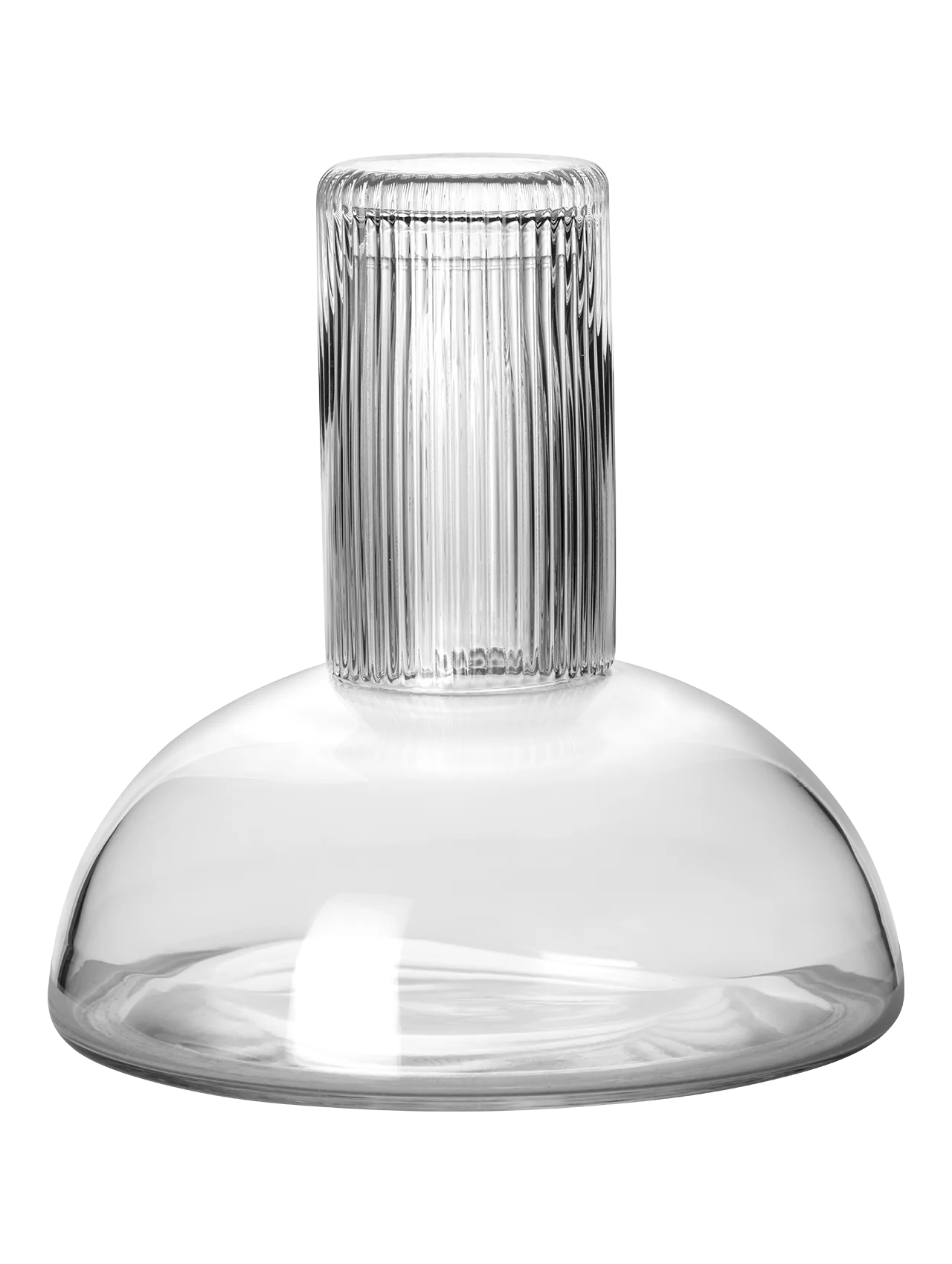 Carafe en Verre et son Verre à Boire Transparent ou Gris - ASA