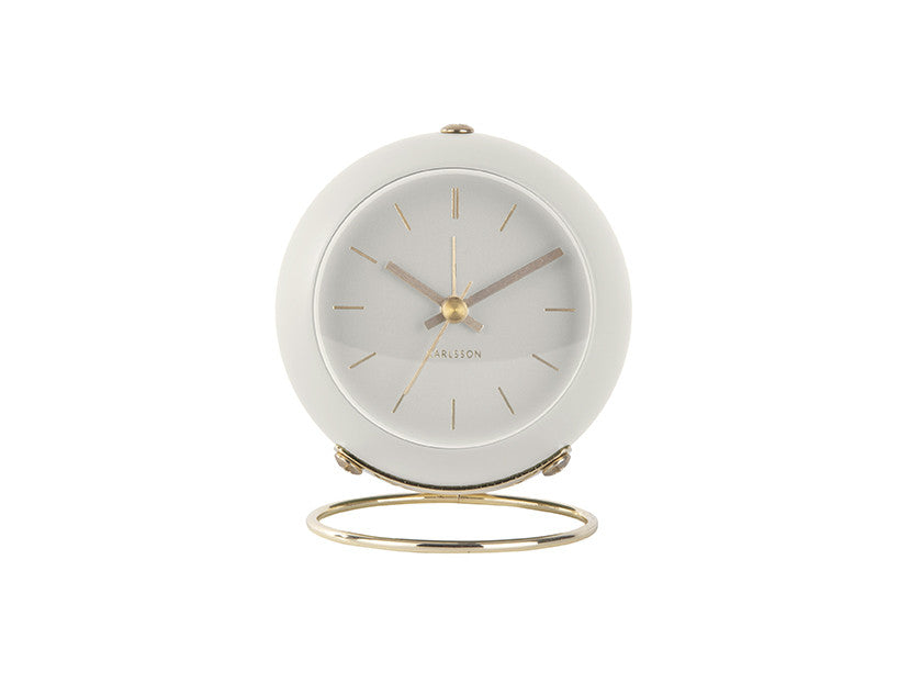 Réveil Alarme Globe D.9,5 cm - Present Time
