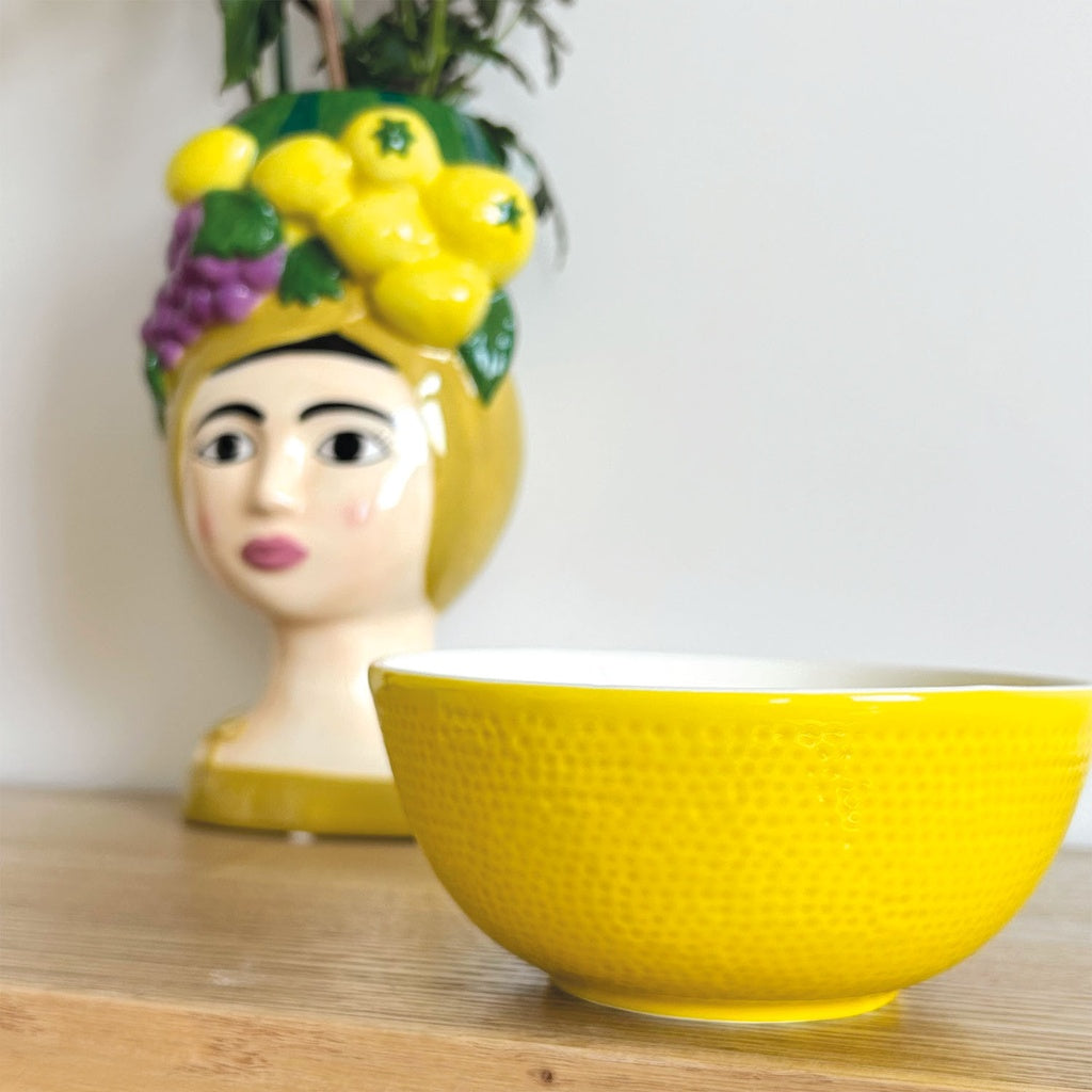 Vase Femme Citrons en Céramique - Opjet