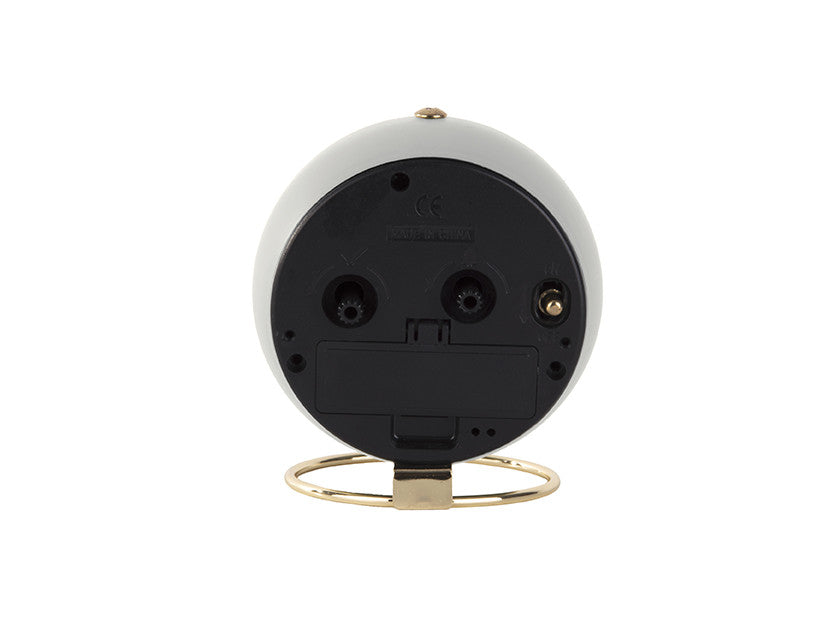 Réveil Alarme Globe D.9,5 cm - Present Time