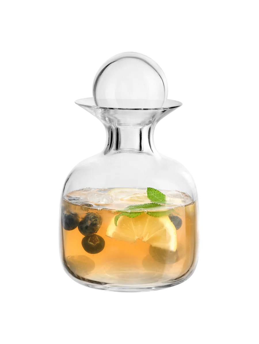 Carafe en Verre Transparent avec Bouchon Sarabi - ASA