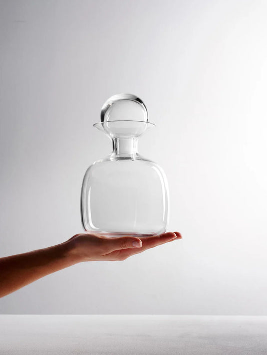 Carafe en Verre Transparent avec Bouchon Sarabi - ASA