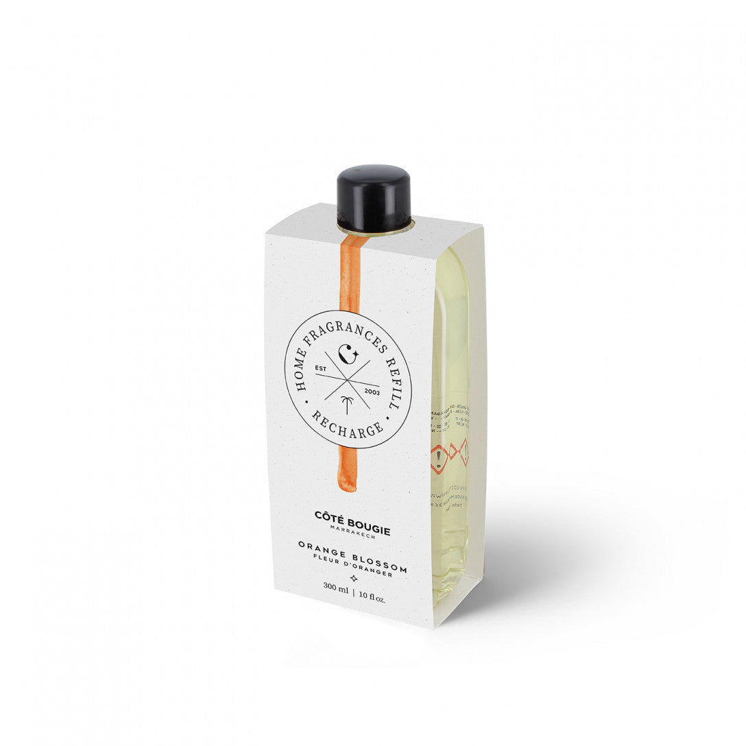 Recharge de Parfum et Spray d'Ambiance Fleur d'Oranger - Côté Bougie