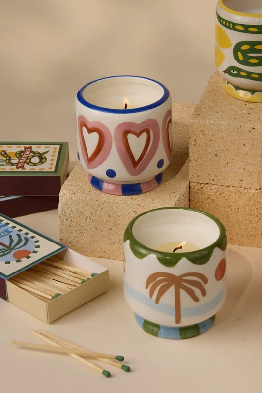 Bougie Parfumée en Céramique Illustrée A Dopo - Paddywax