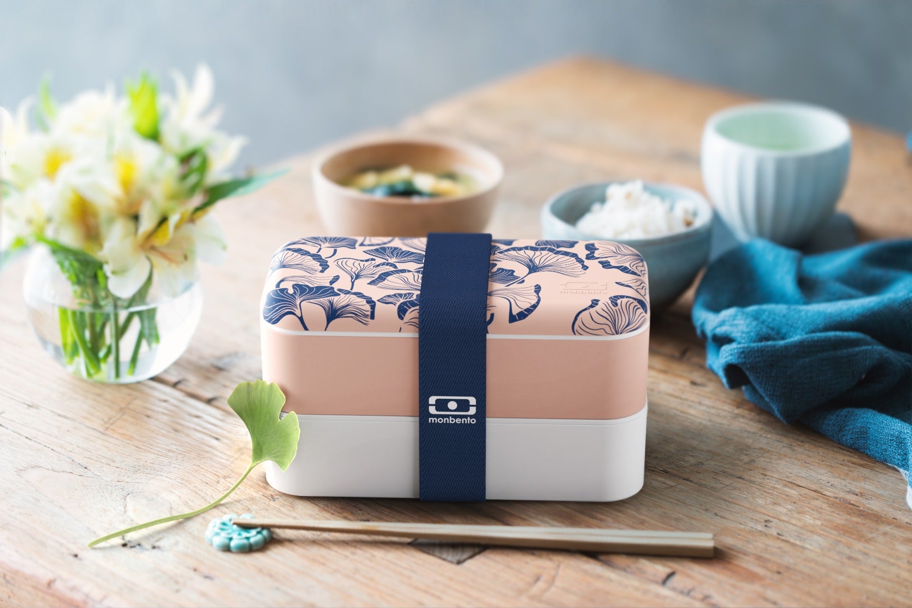 Lunch Box 2 Étages YOKO DESIGN 1200ml En Fibre De Bois - Étanche, Micro-ondes Et Zéro Déchet