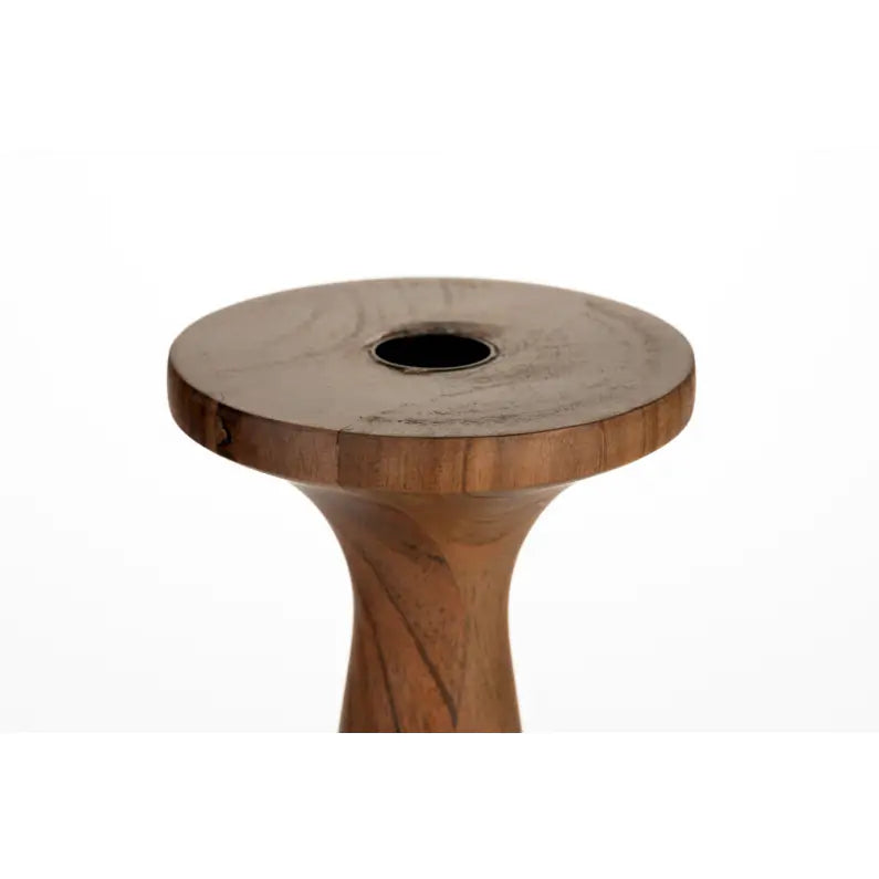 Bougeoir Flames Marron - Zuiver