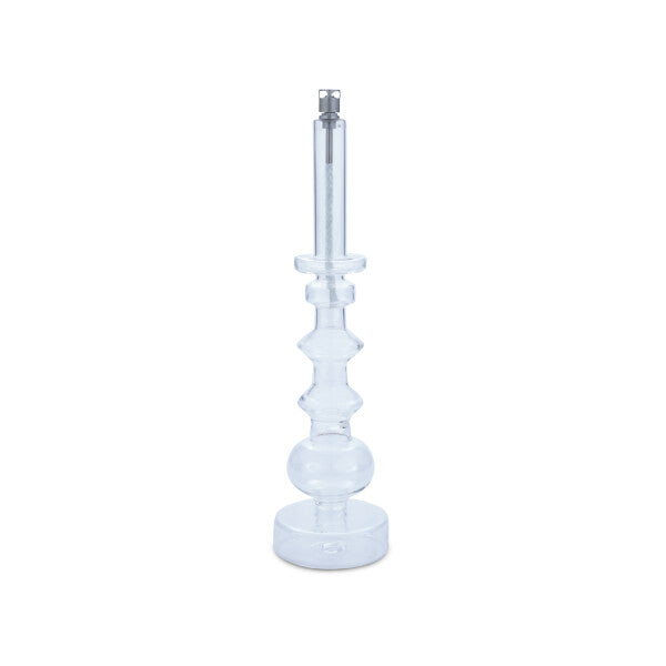 Bougeoir Lampe à Huile en Verre Transparent ou Fumé - Peri Living
