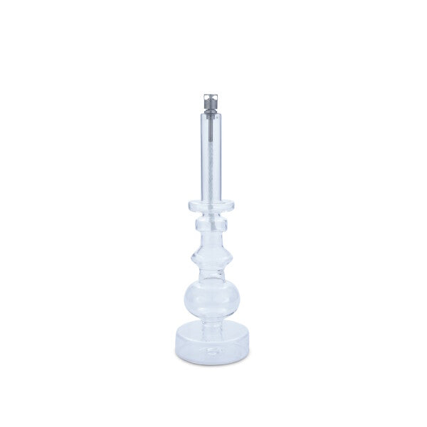 Bougeoir Lampe à Huile en Verre Transparent ou Fumé - Peri Living
