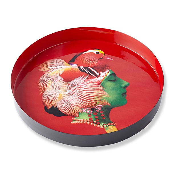 Plateau Décoratif Rond Canarbella 33cm - Gangzaï