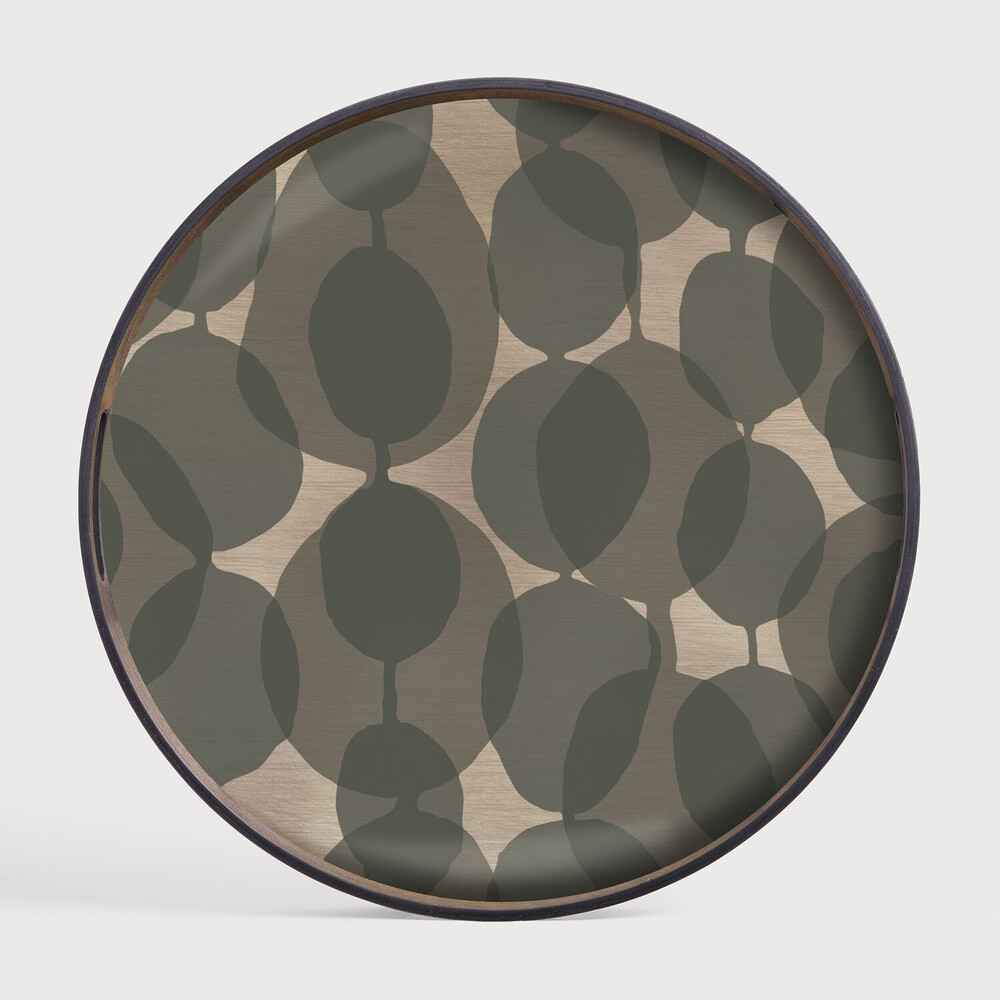 Plateau en Verre Connected Dots 48CM - Ethnicraft