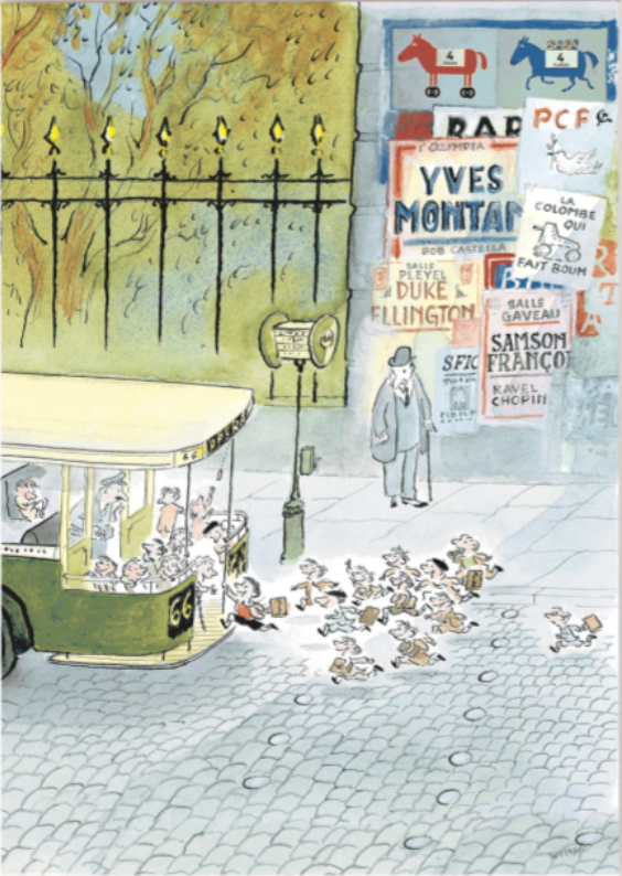 Affiche Poster Moments de Vie par Sempé 30x40 cm - Image Republic