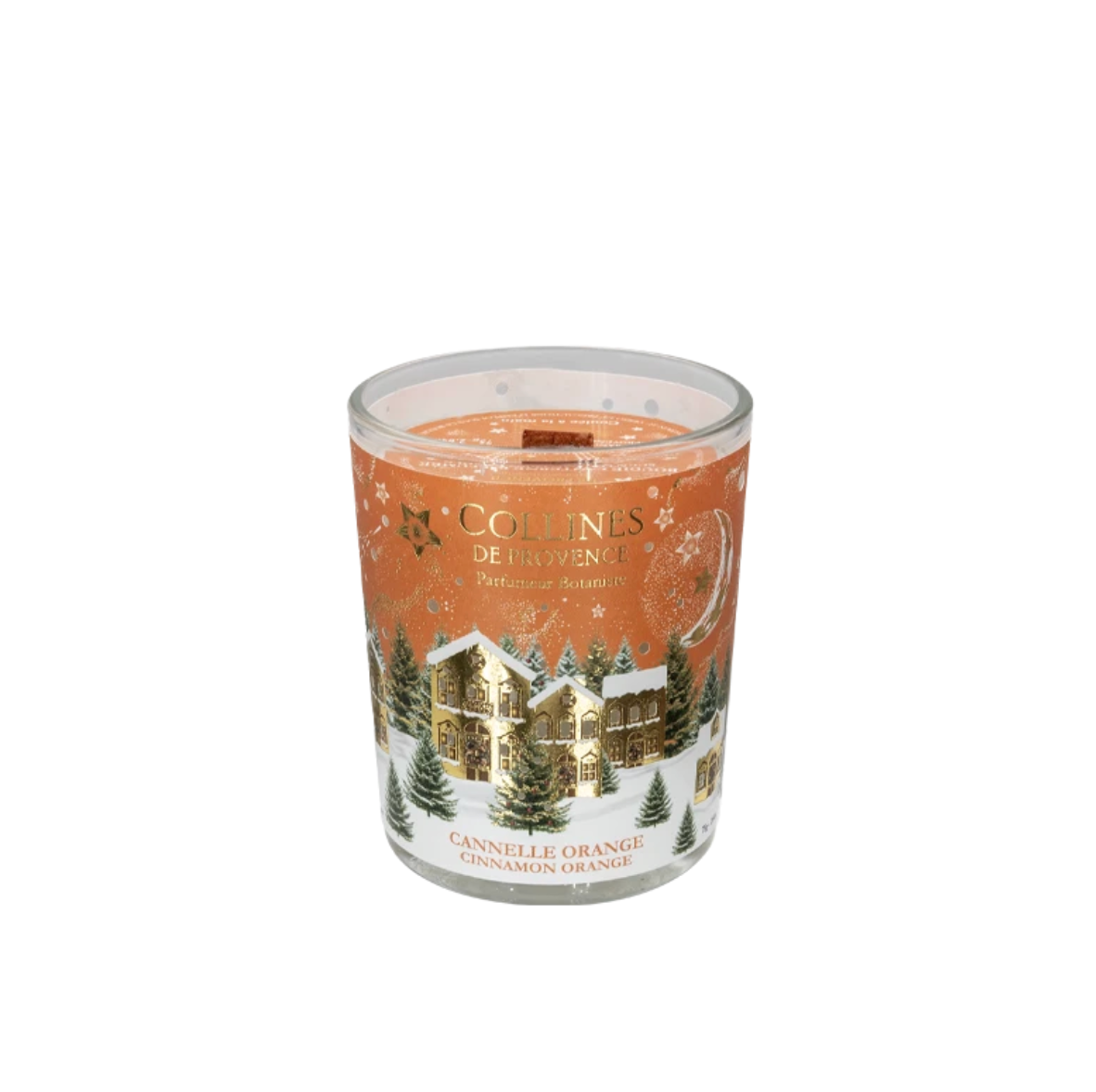 Bougie Parfumée Cannelle Orange - Collines de Provence