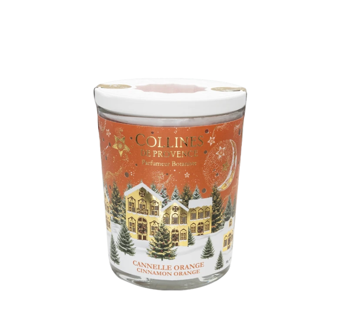 Bougie Parfumée Cannelle Orange - Collines de Provence
