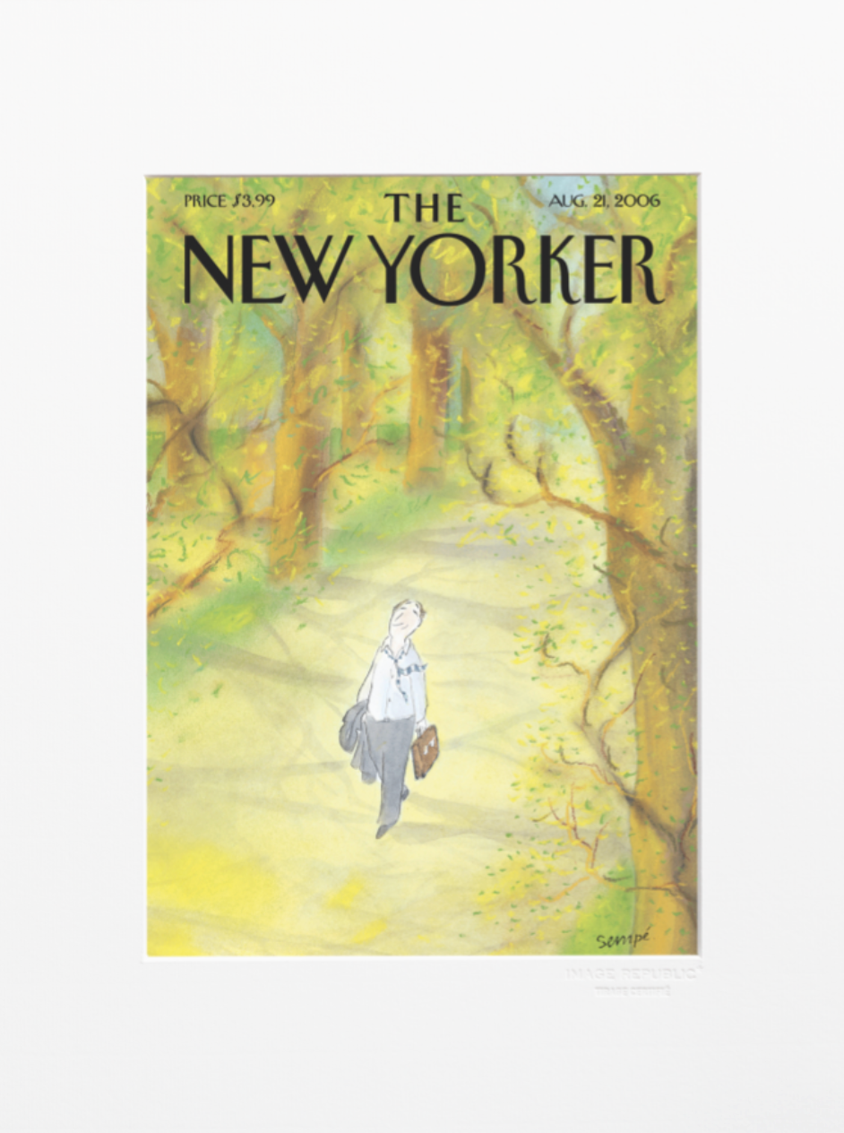 Affiche Poster "The New Yorker" 30x40 cm - Image Republic